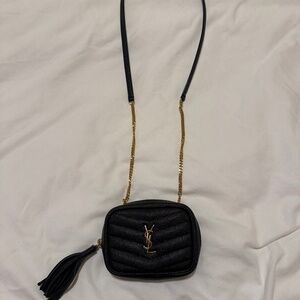 Saint Laurent Chevron Lou Camera Baby